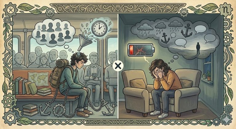 Introvert Loneliness vs Healthy Solitude