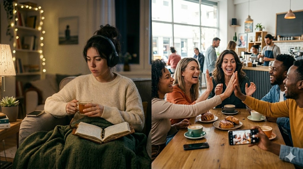 Introvert vs Extrovert