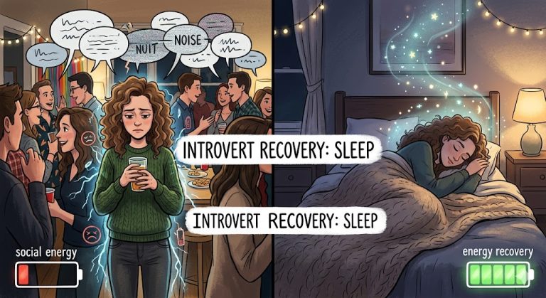 Introvert Sleep and Energy Recovery: The Connection