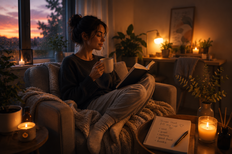Introvert Recovery Routine After a Busy Week