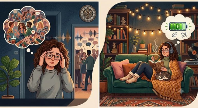 What Happens to Introverts After Social Events?