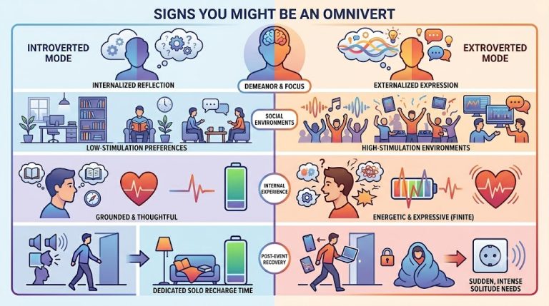 Signs You Might Be an Omnivert